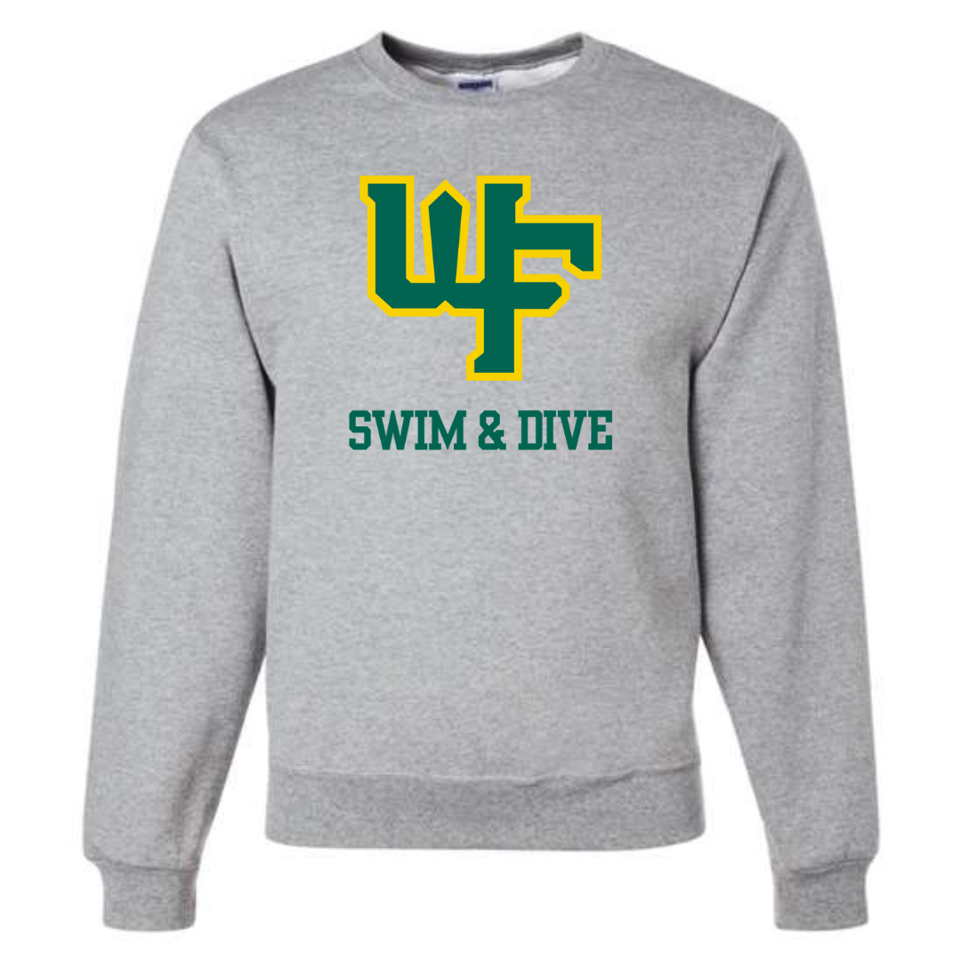 Fleece Crew Neck Sweatshirt (Customized) - West Forsyth (NC)