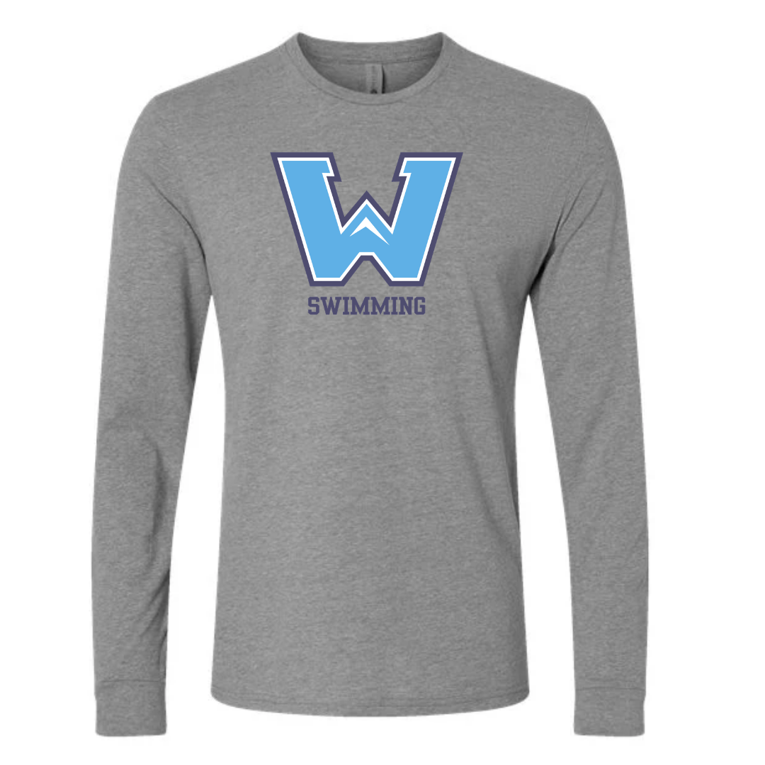 Long Sleeve Tee Shirt (Customized) - Watauga High School
