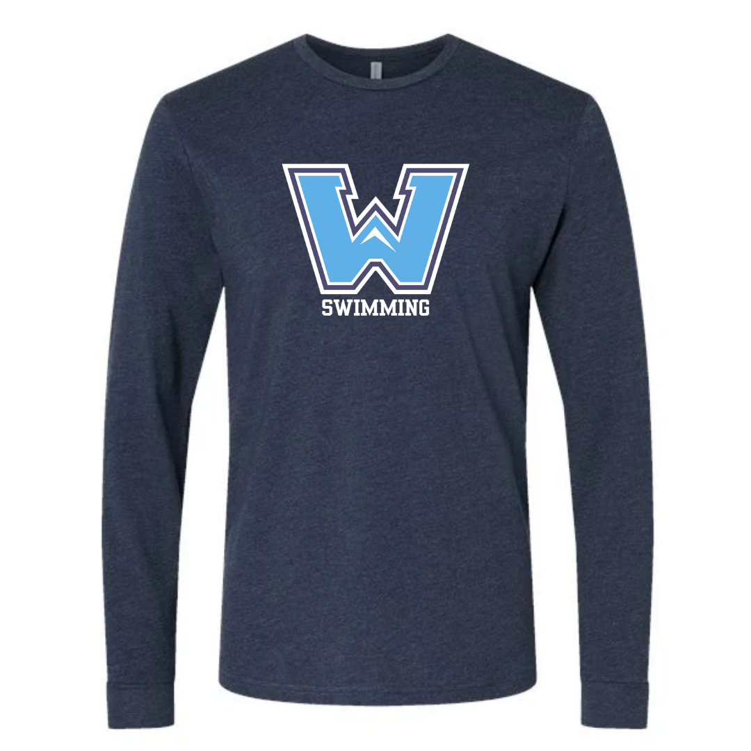 Long Sleeve Tee Shirt (Customized) - Watauga High School