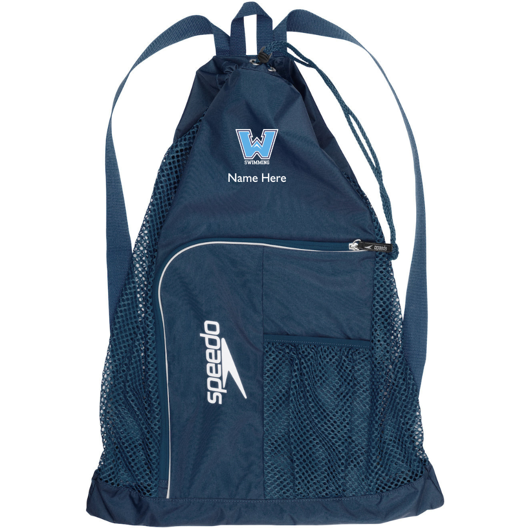 Speedo Deluxe Ventilator Backpack (Customized) - Watauga High School
