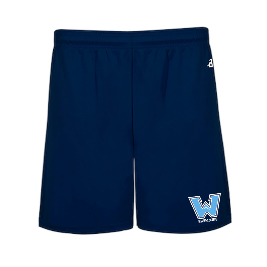 Unisex B-Core 5" Pocketed Shorts (Customized) - Watauga High School