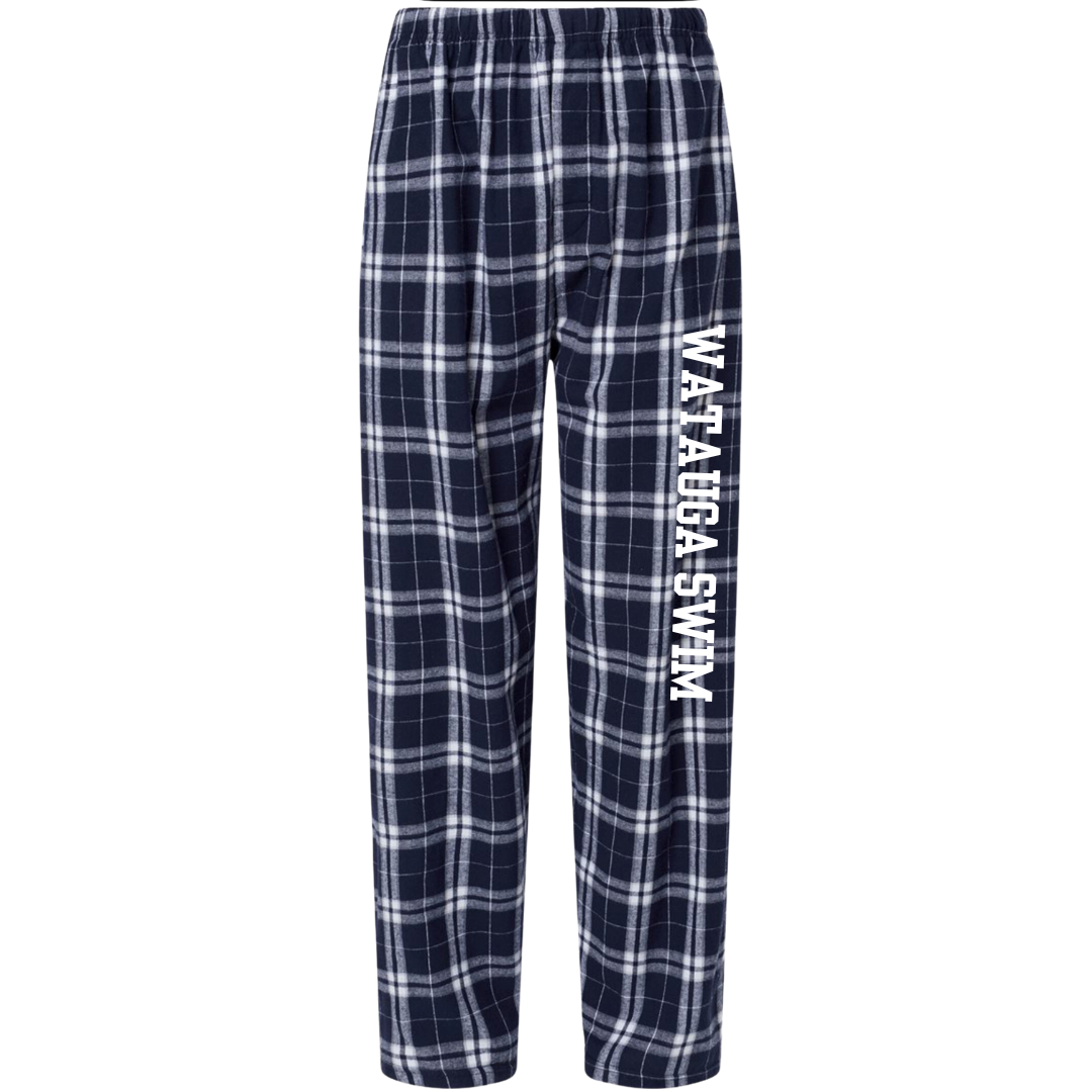 Boxercraft Flannel Pants (Customized) - Watauga High School