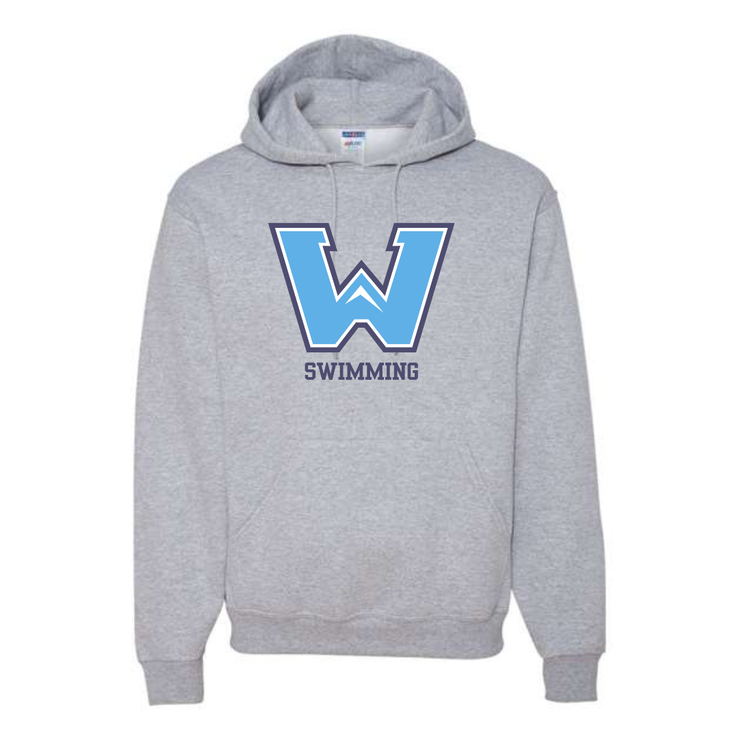 Medium Weight Unisex Hooded Sweatshirt (Customized) - Watauga High School