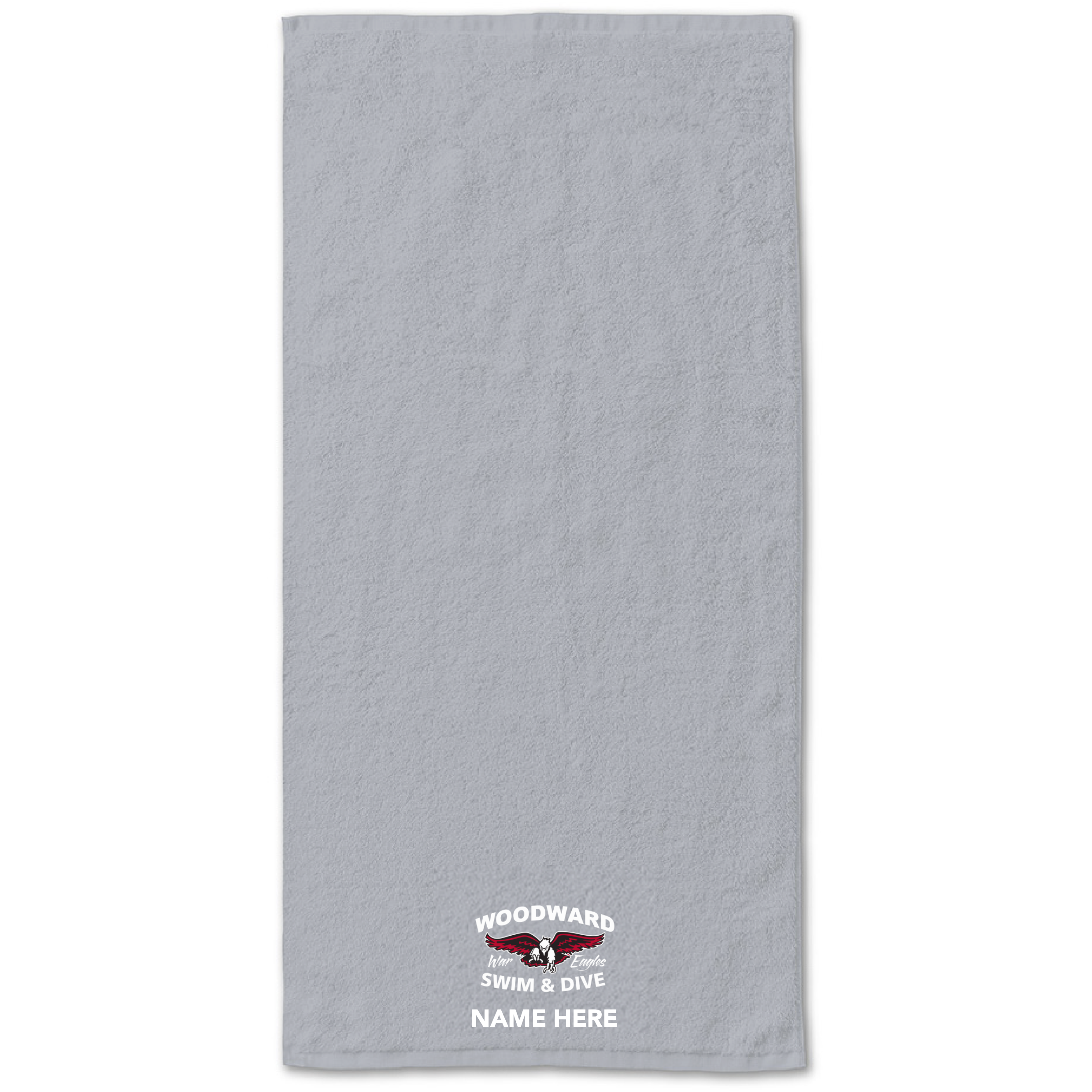 34" x 70" Velour Towel (Customized) - Woodward