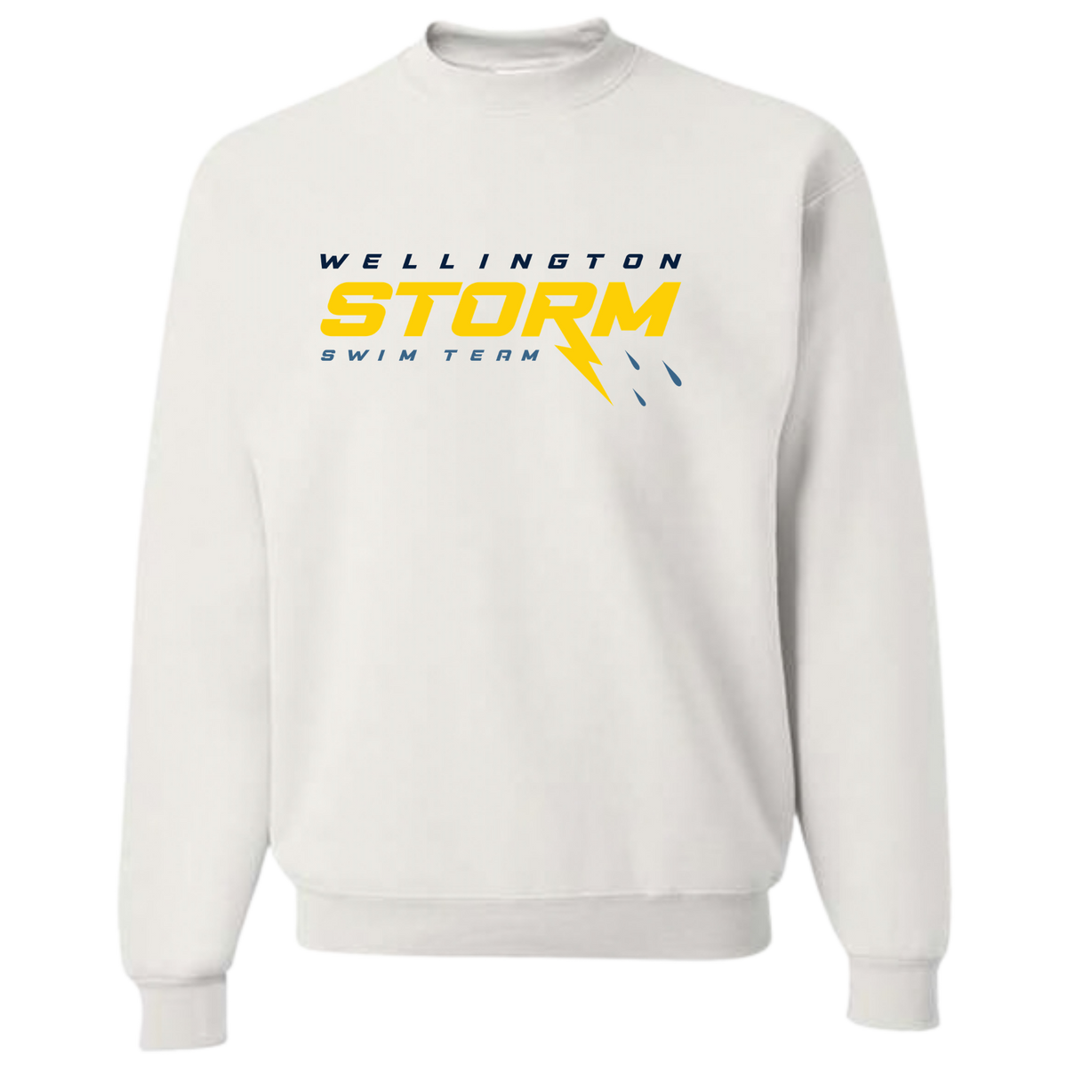 Medium Weight Unisex Crew Neck Sweatshirt (Customized) - Wellington Storm