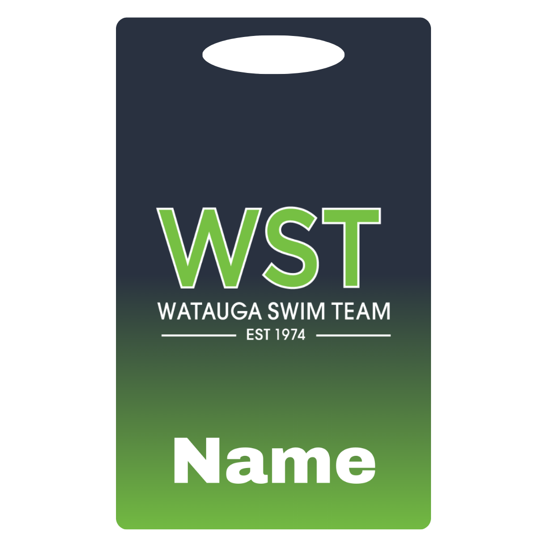 Aluminum Bag Tag (Customized) - Watauga
