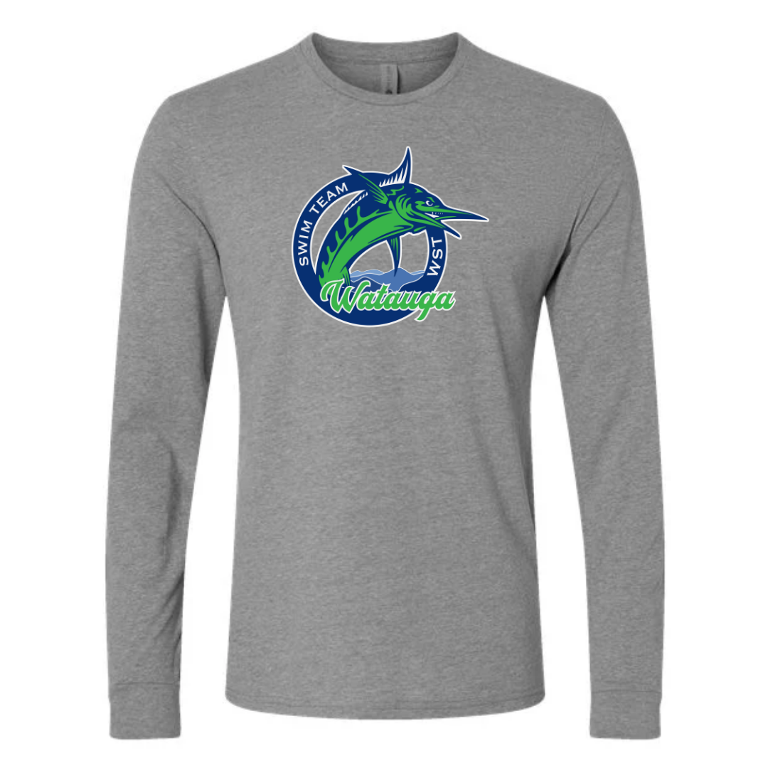 Long Sleeve Tee Shirt (Customized) Logo 2 - Watauga