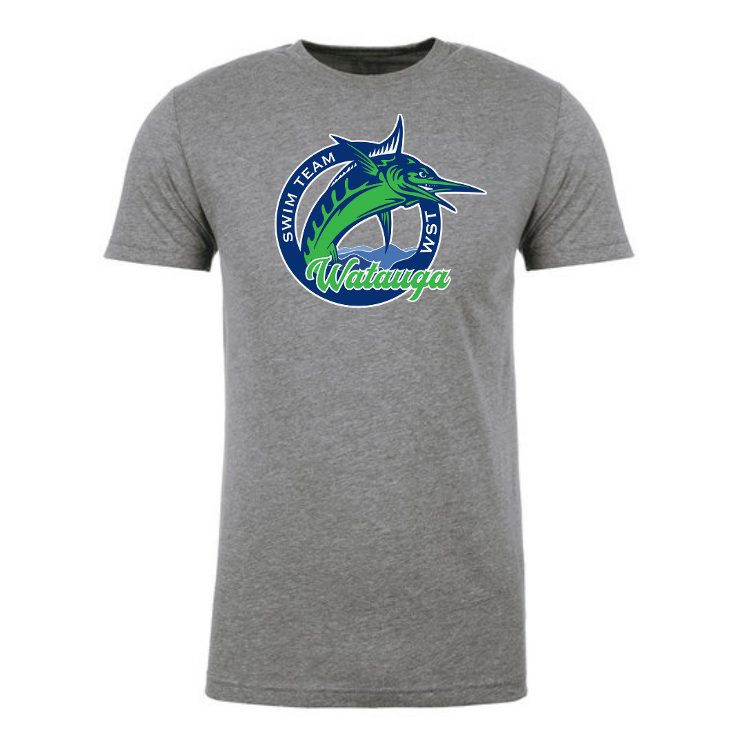 Short Sleeve T-Shirt (Customized) Logo 2 - Watauga Swim Team