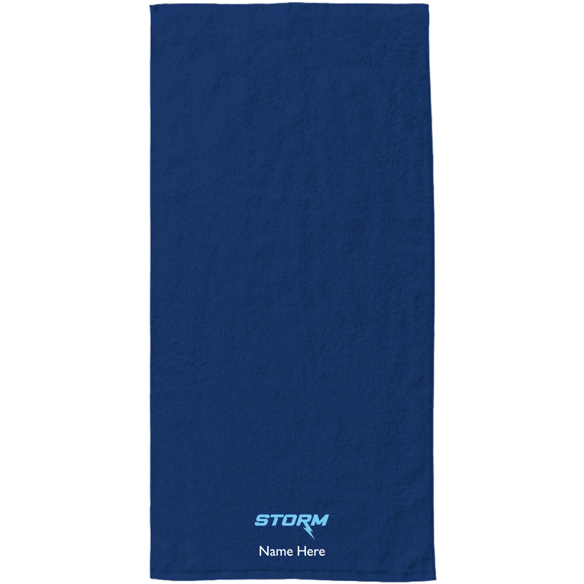 34" x 70" Velour Towel (Embroidered) - Wellington Storm