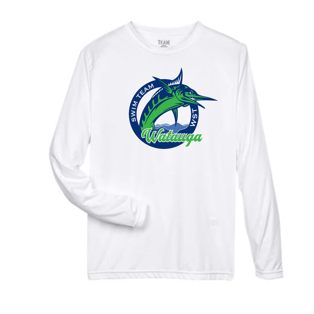 Performance Long-Sleeve Tee (Customized) Logo 2 - Watauga