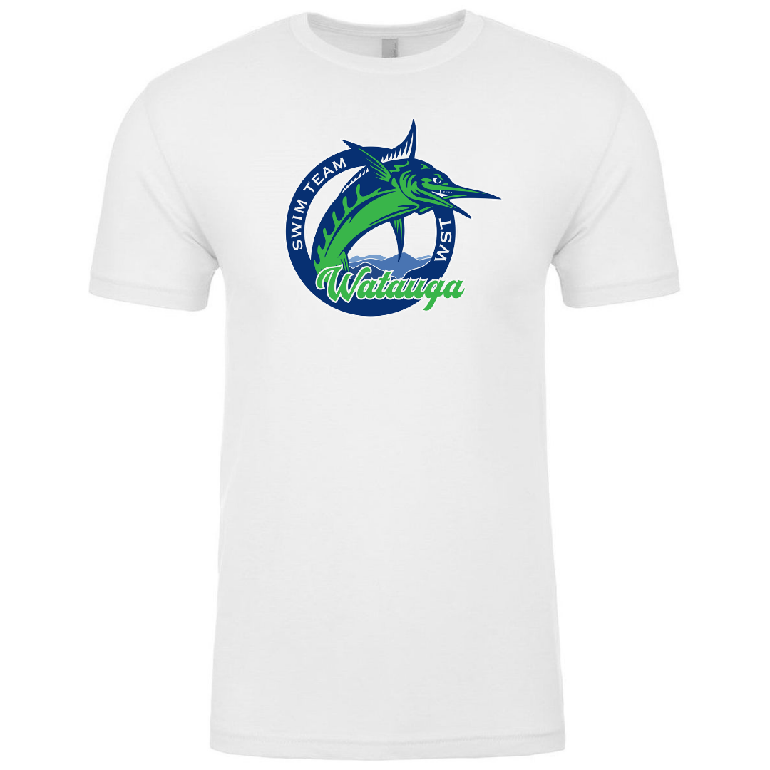 Short Sleeve T-Shirt (Customized) Logo 2 - Watauga Swim Team