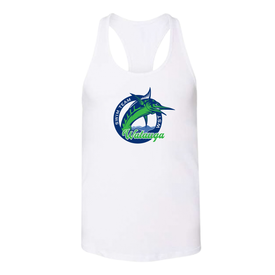 Ladies'  Racerback Tank (Customized)  Logo 2 - Watauga