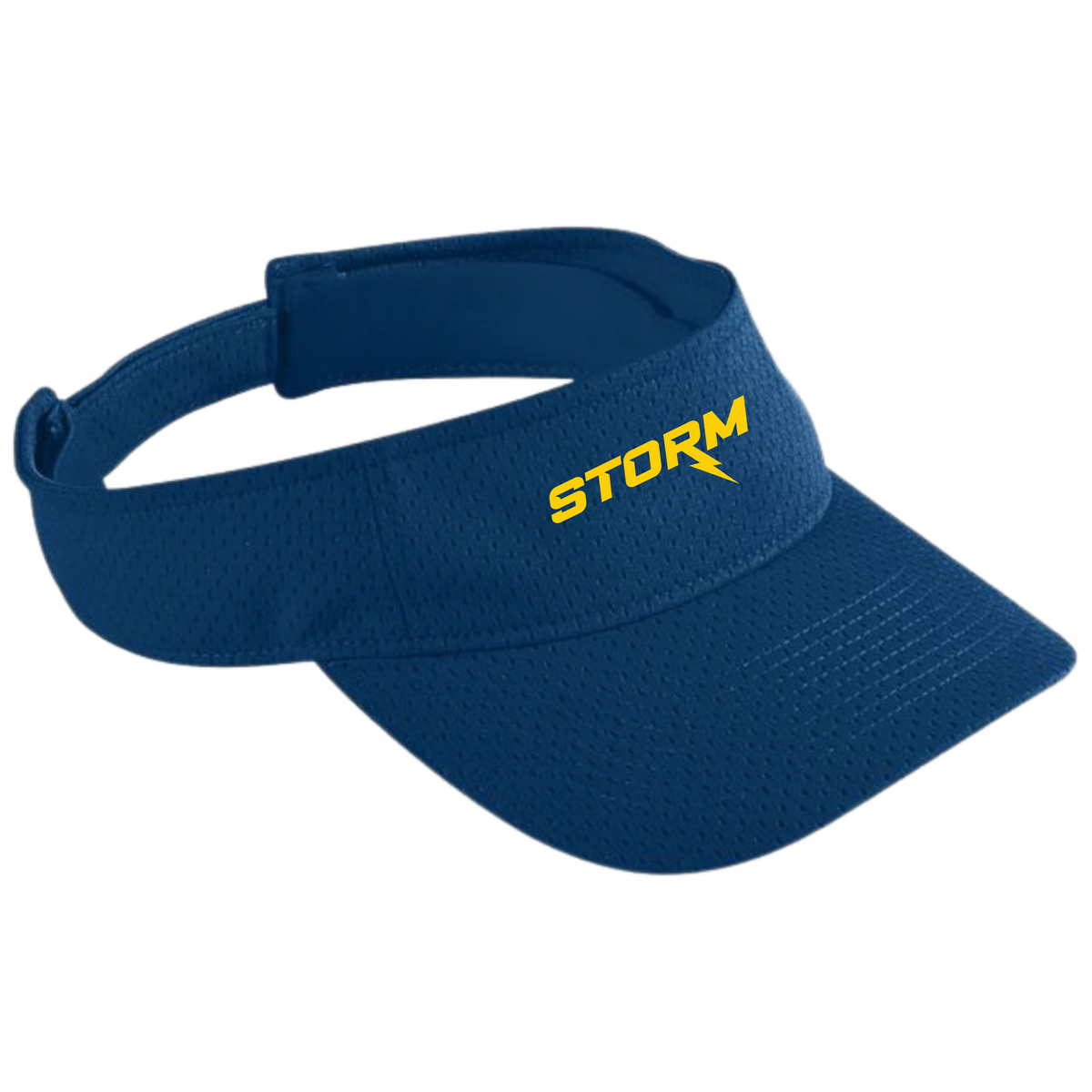 Athletic Mesh Visor (Customized) - Wellington Storm