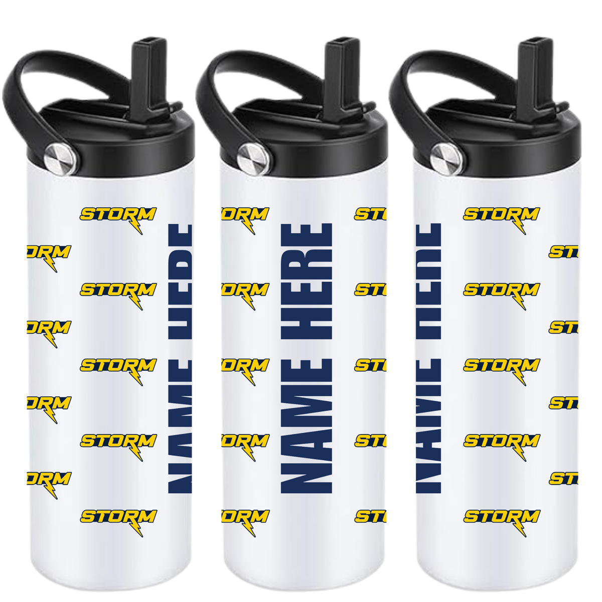 Personalized Insulated Sports Bottle 20oz (Customized) - Wellington Storm