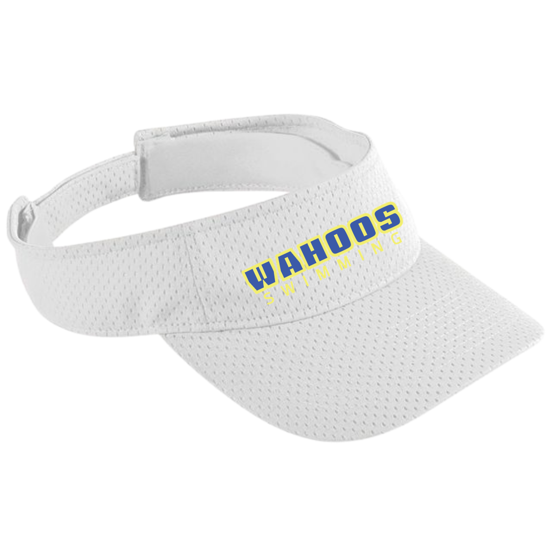 Athletic Mesh Visor (Customized) - Wahoos of Jacksonville