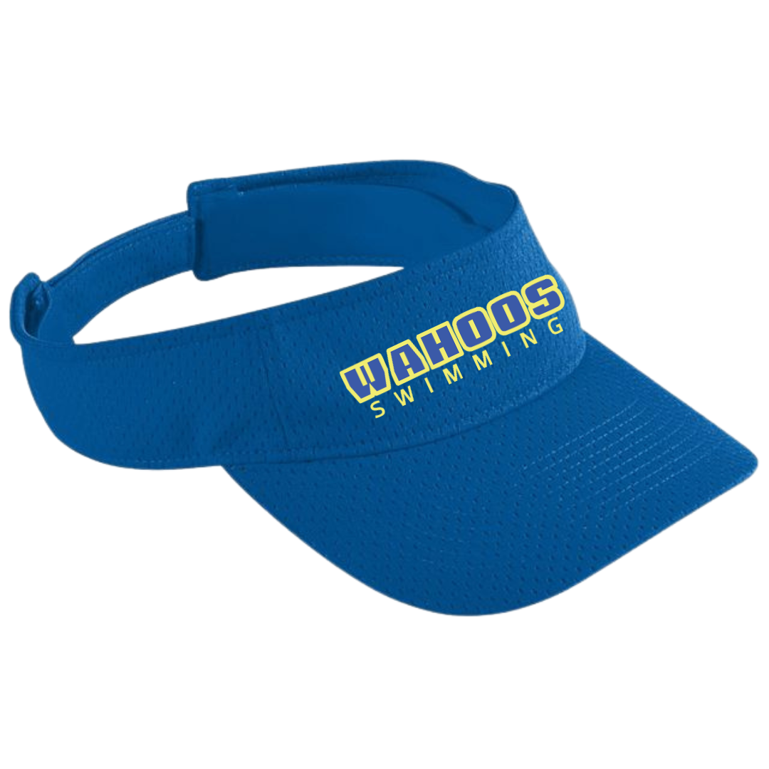 Athletic Mesh Visor (Customized) - Wahoos of Jacksonville