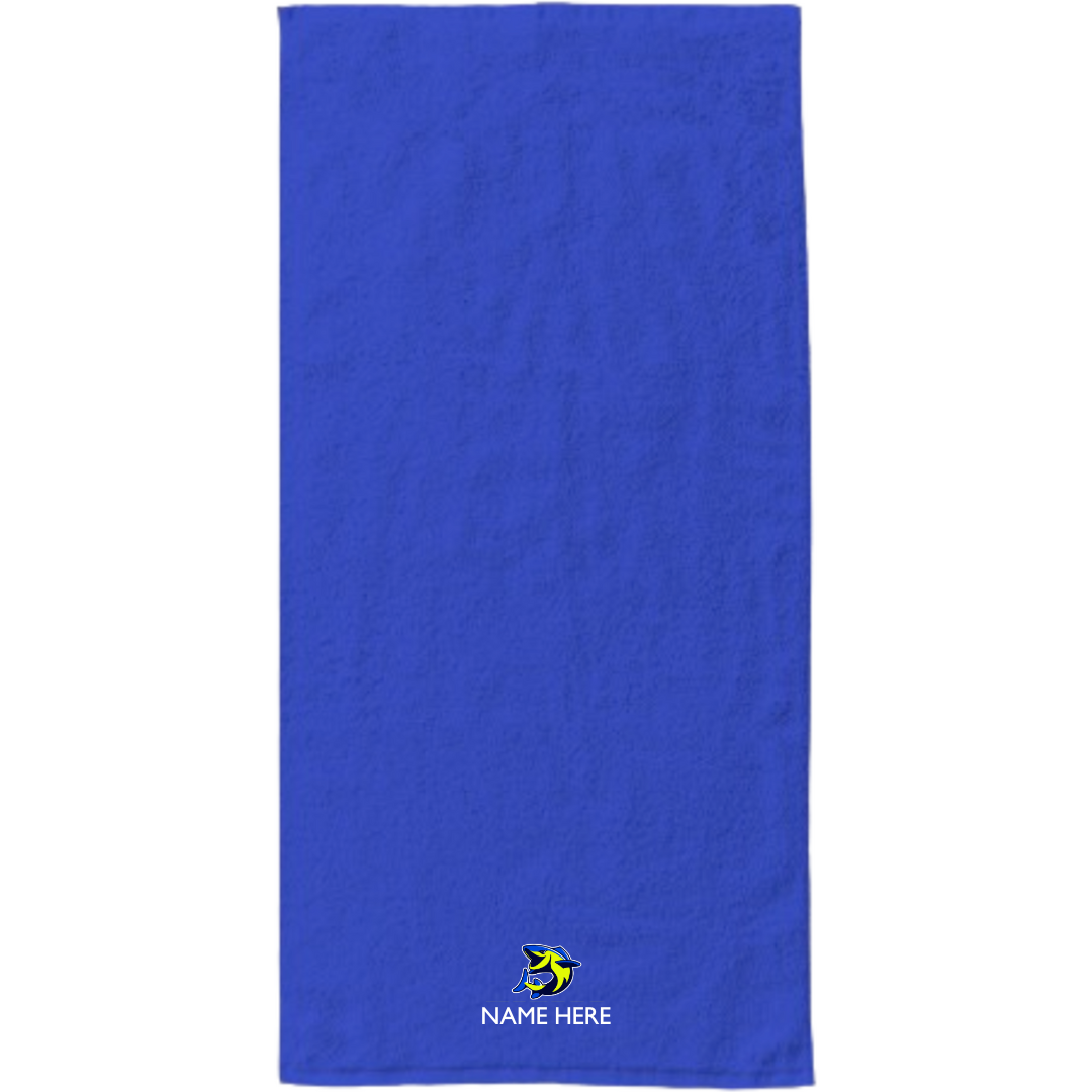 34" x 70" Velour Towel (Customized) - Wahoos of Jacksonville