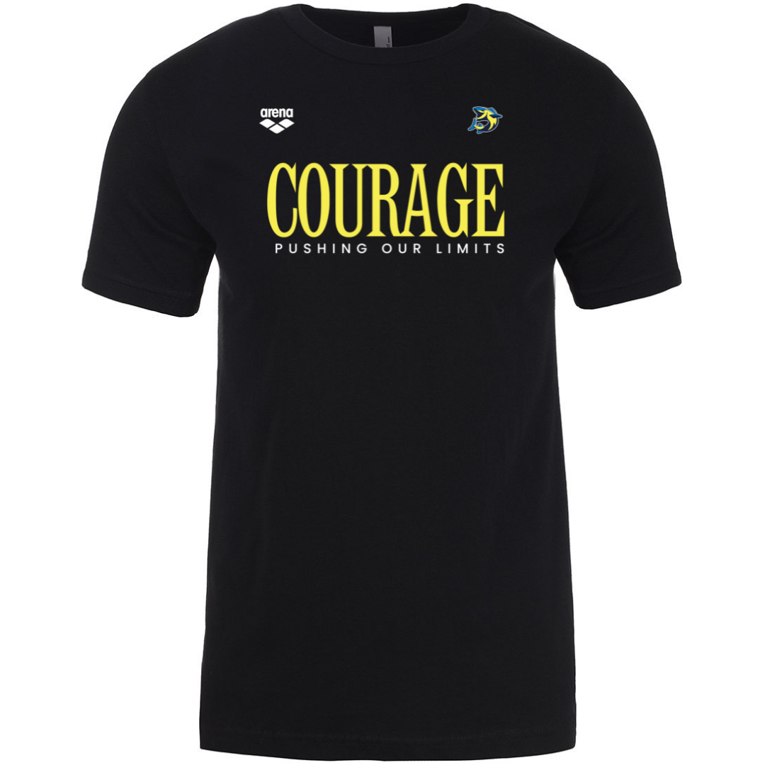 Short Sleeve T-Shirt Wahoos Courage (Customized) - Wahoos of Jacksonville