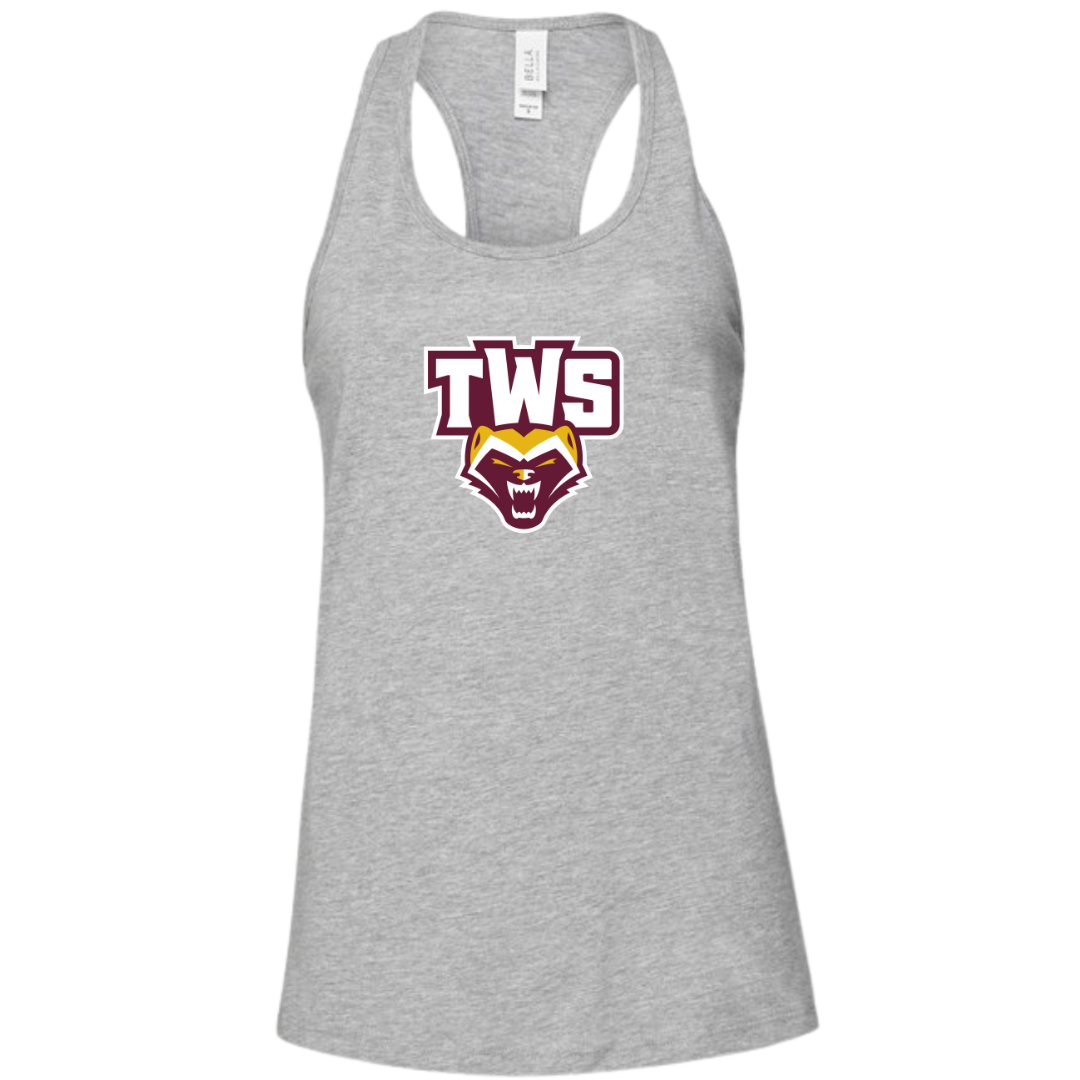 Ladies Racerback Flowy Tank (Customoized) - Walker School