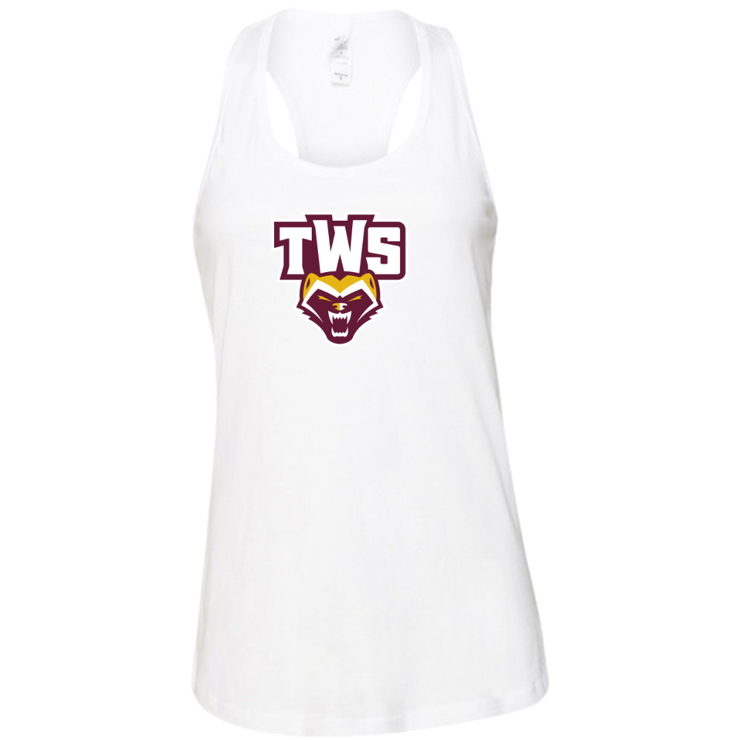 Ladies Racerback Flowy Tank (Customoized) - Walker School