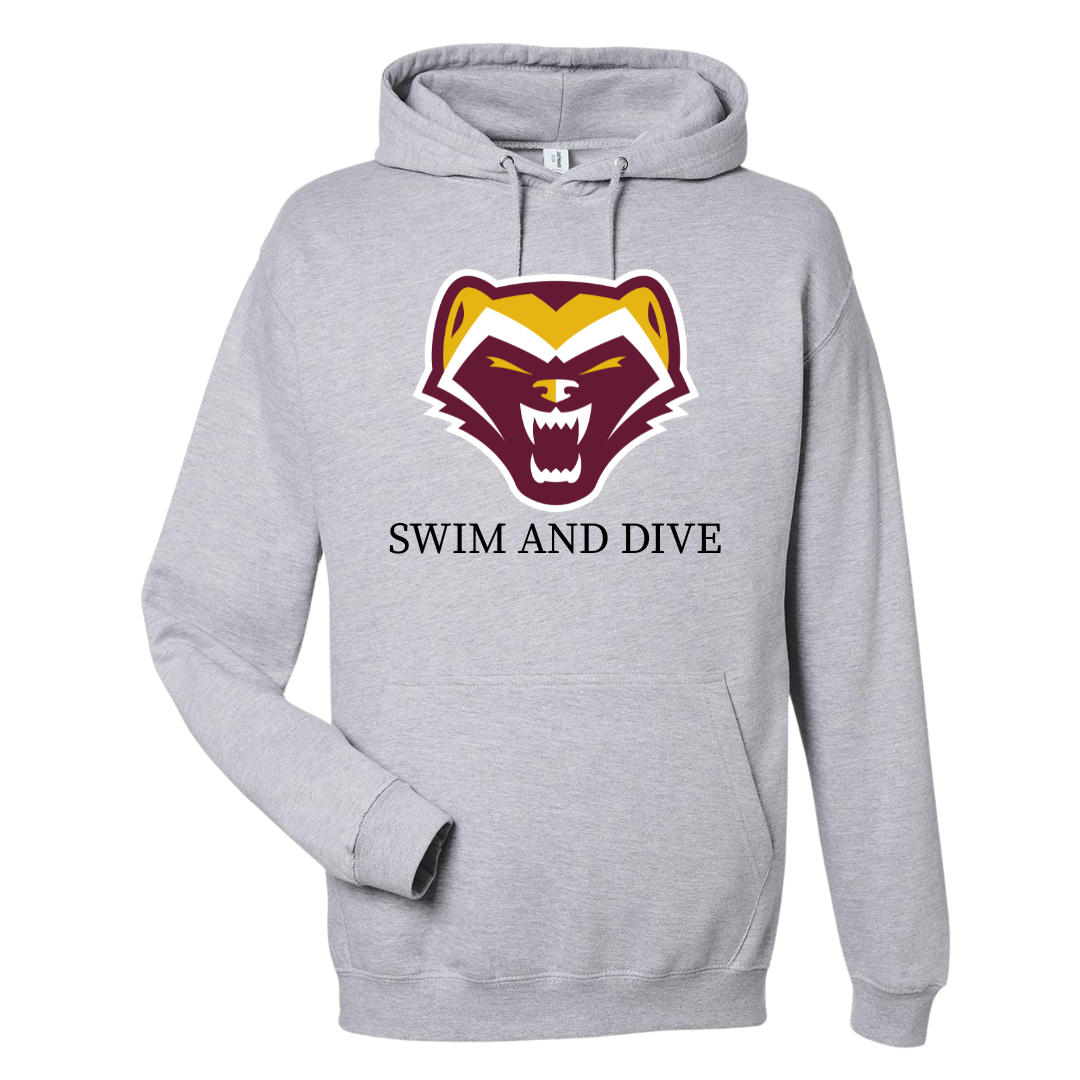 Medium Weight Unisex Hooded Sweatshirt (Customized) - Walker School