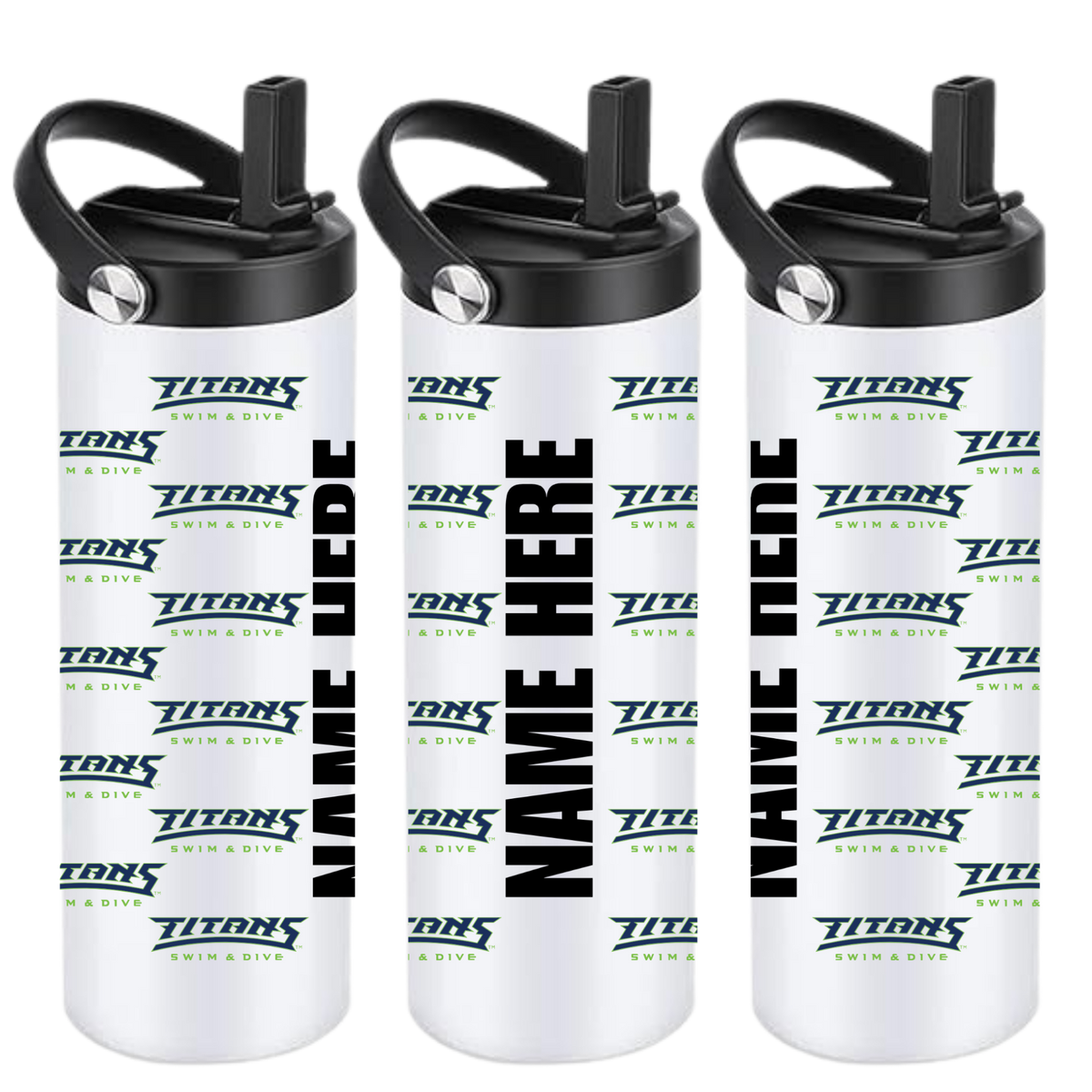 Personalized Insulated Sports Bottle 20oz (Customized) - Discovery High School