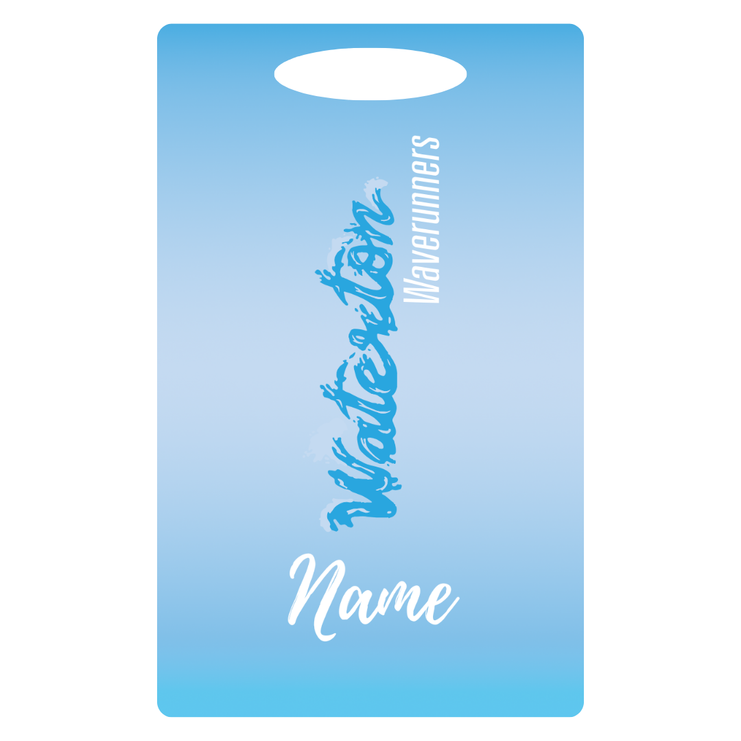 Aluminum Bag Tag (Customized) - Waterton