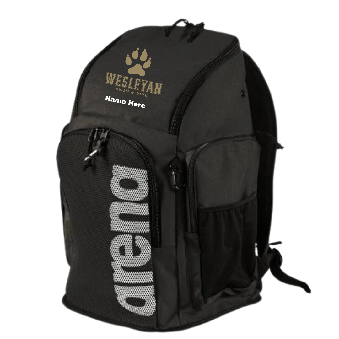 Arena Team Backpack (Customized) - Wesleyan