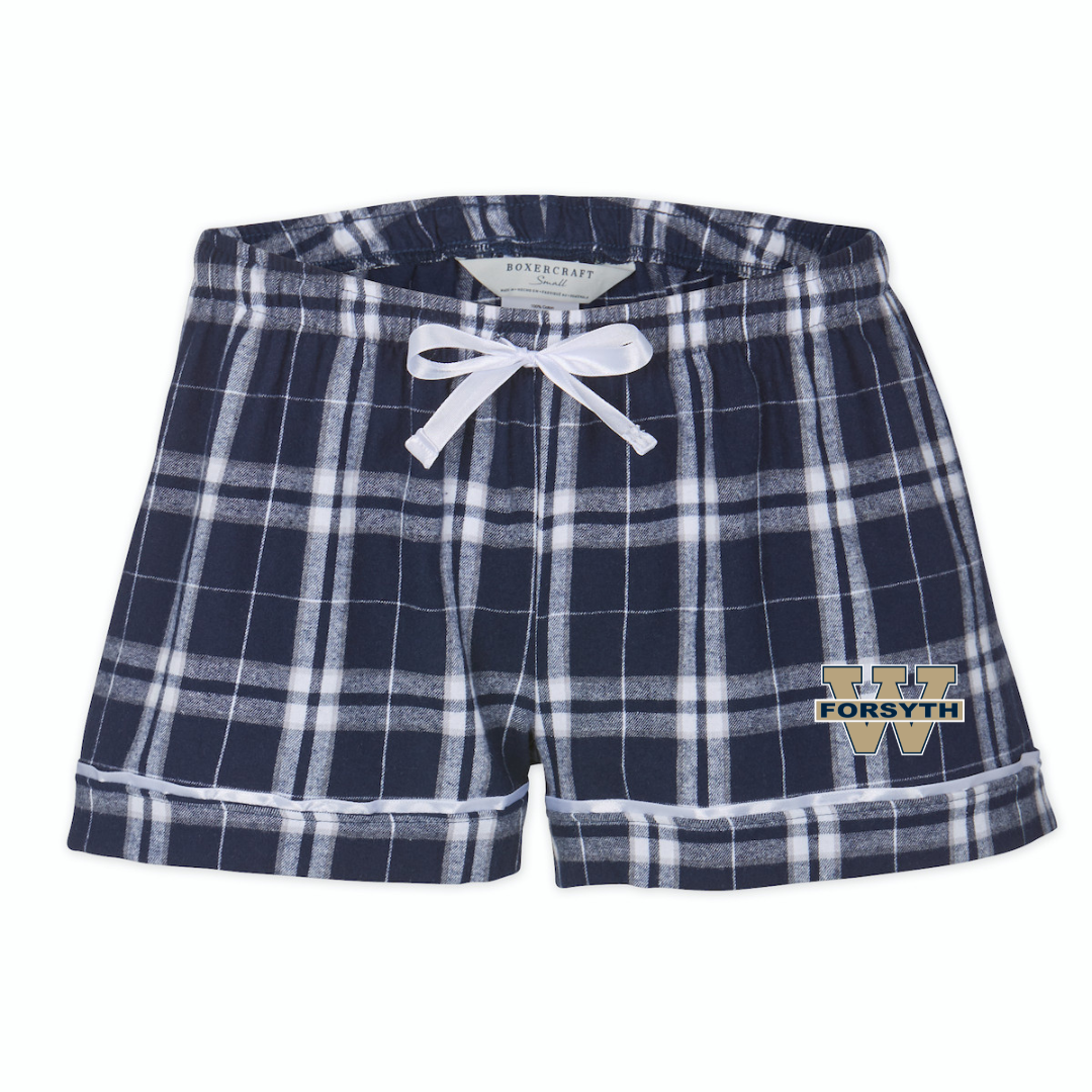 Boxercraft Women's Flannel Short (Customized) - West Forsyth (GA)