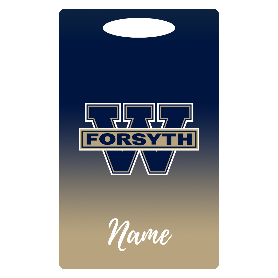 Aluminum Bag Tag (Customized) - West Forsyth (GA)