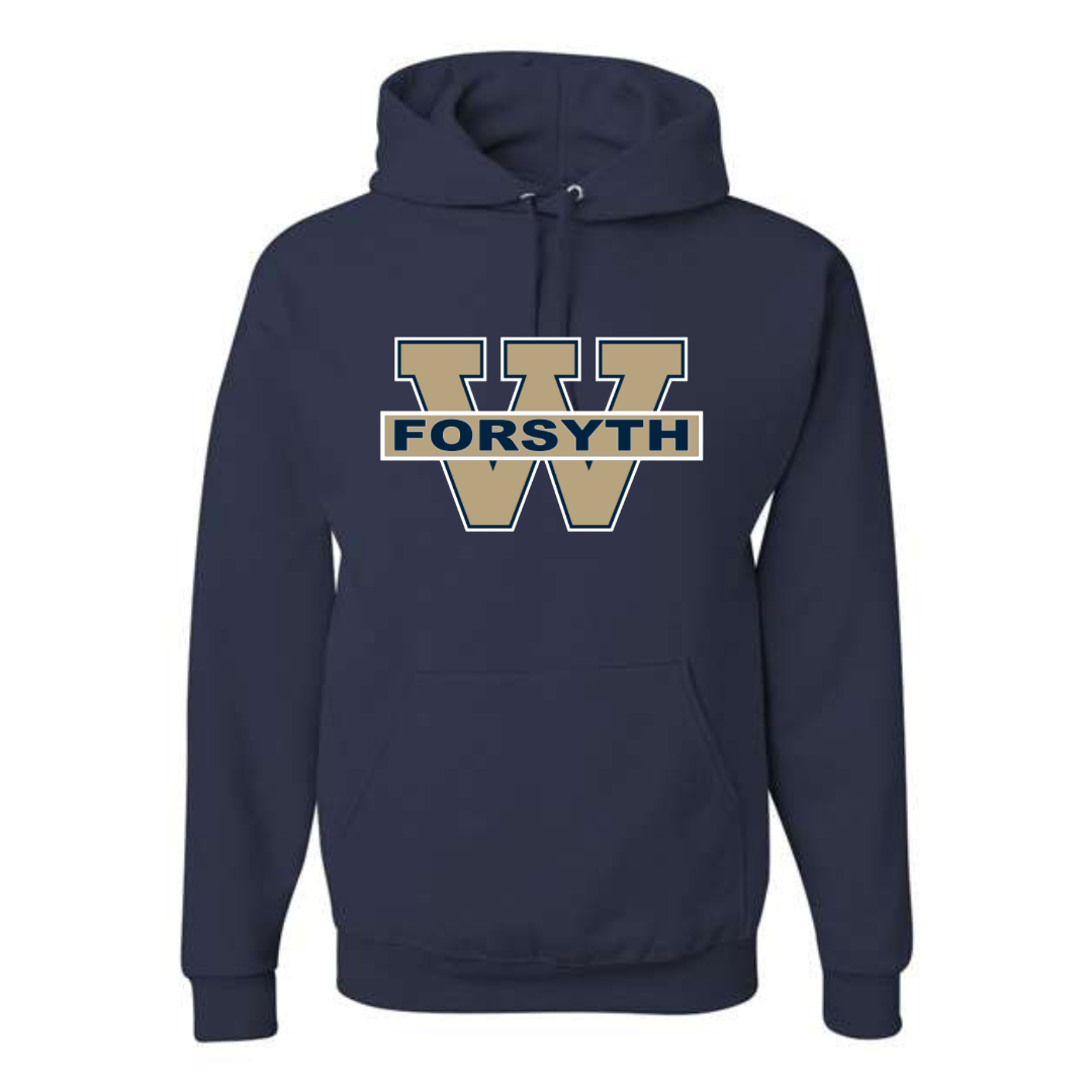 Medium Weight Unisex Hooded Sweatshirt (Customized) - West Forsyth (GA)
