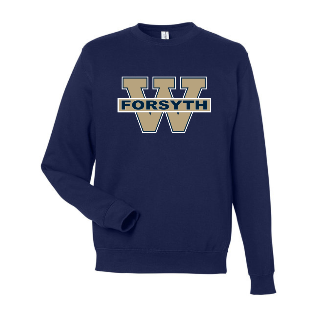 Fleece Crew Neck Sweatshirt (Customized) - West Forsyth (GA)