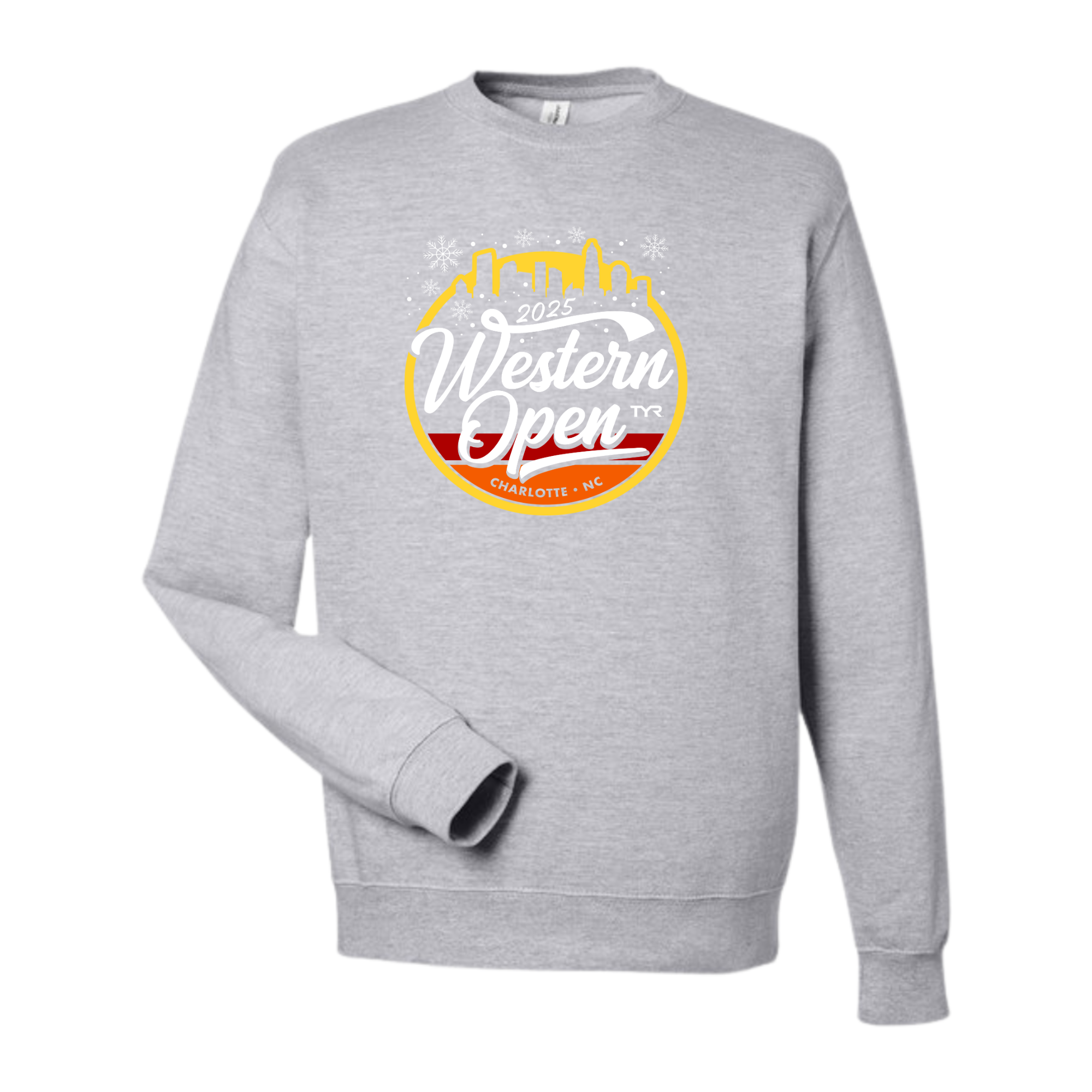 Fleece Crew Neck Sweatshirt (Customized) - Western Open 2025
