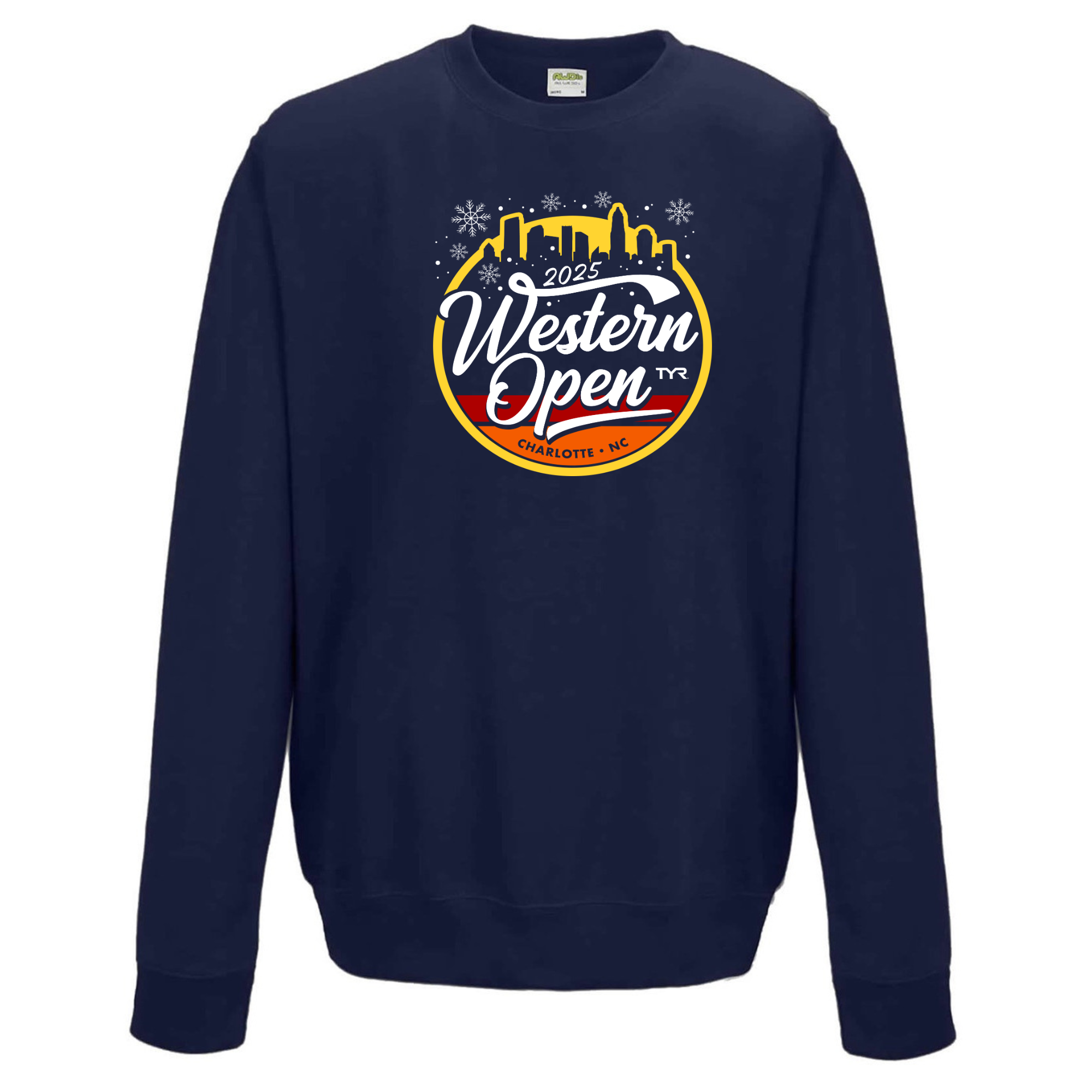 Fleece Crew Neck Sweatshirt (Customized) - Western Open 2025