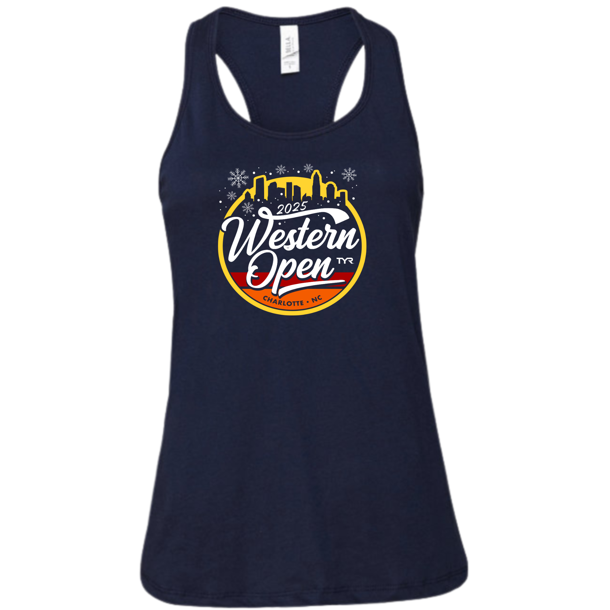 Ladies' Racer Back Tank (Customized) - Western Open 2025