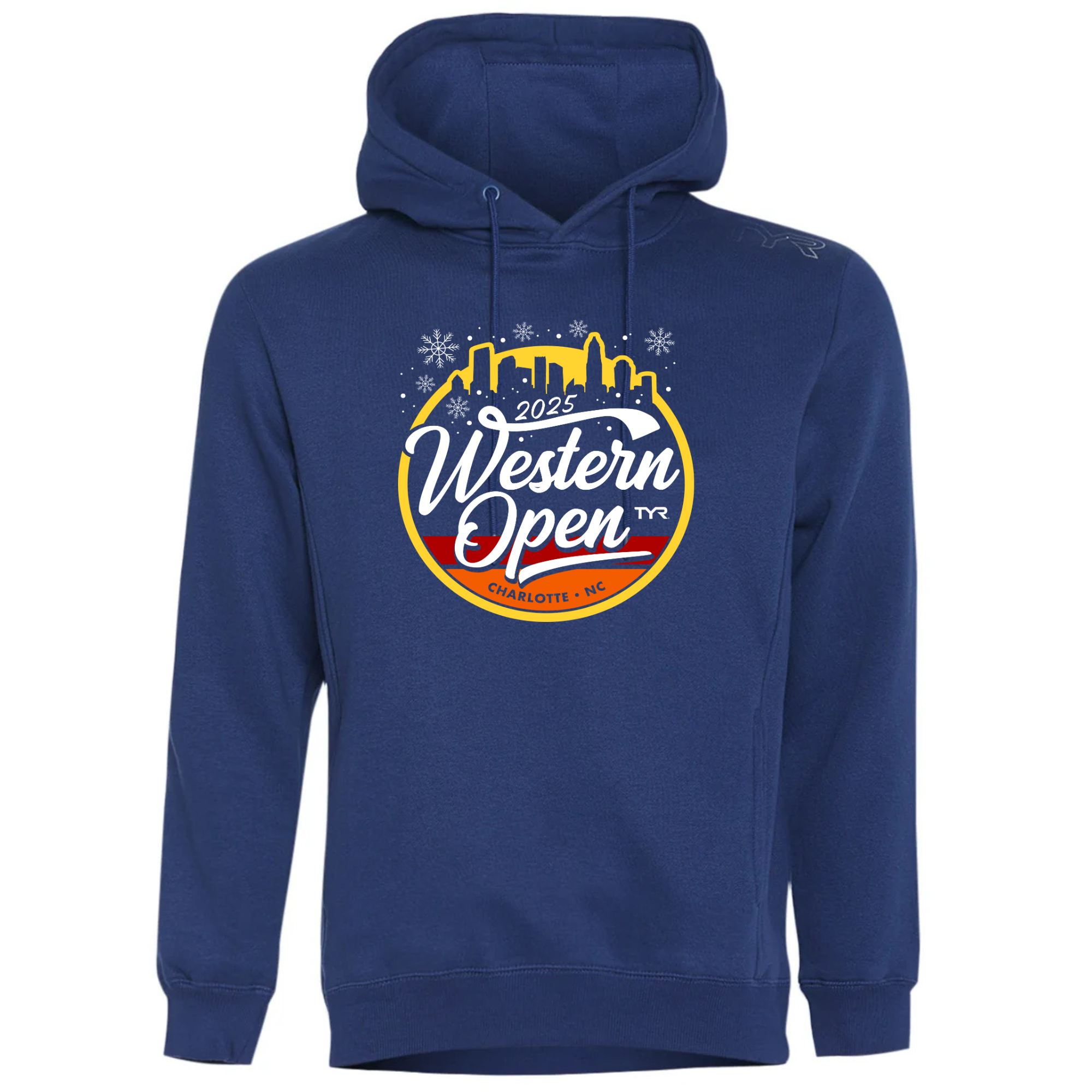 *Clearance* TYR 2 pocket Unisex CT/POL Hoodie (Customized) - Western Open 2025