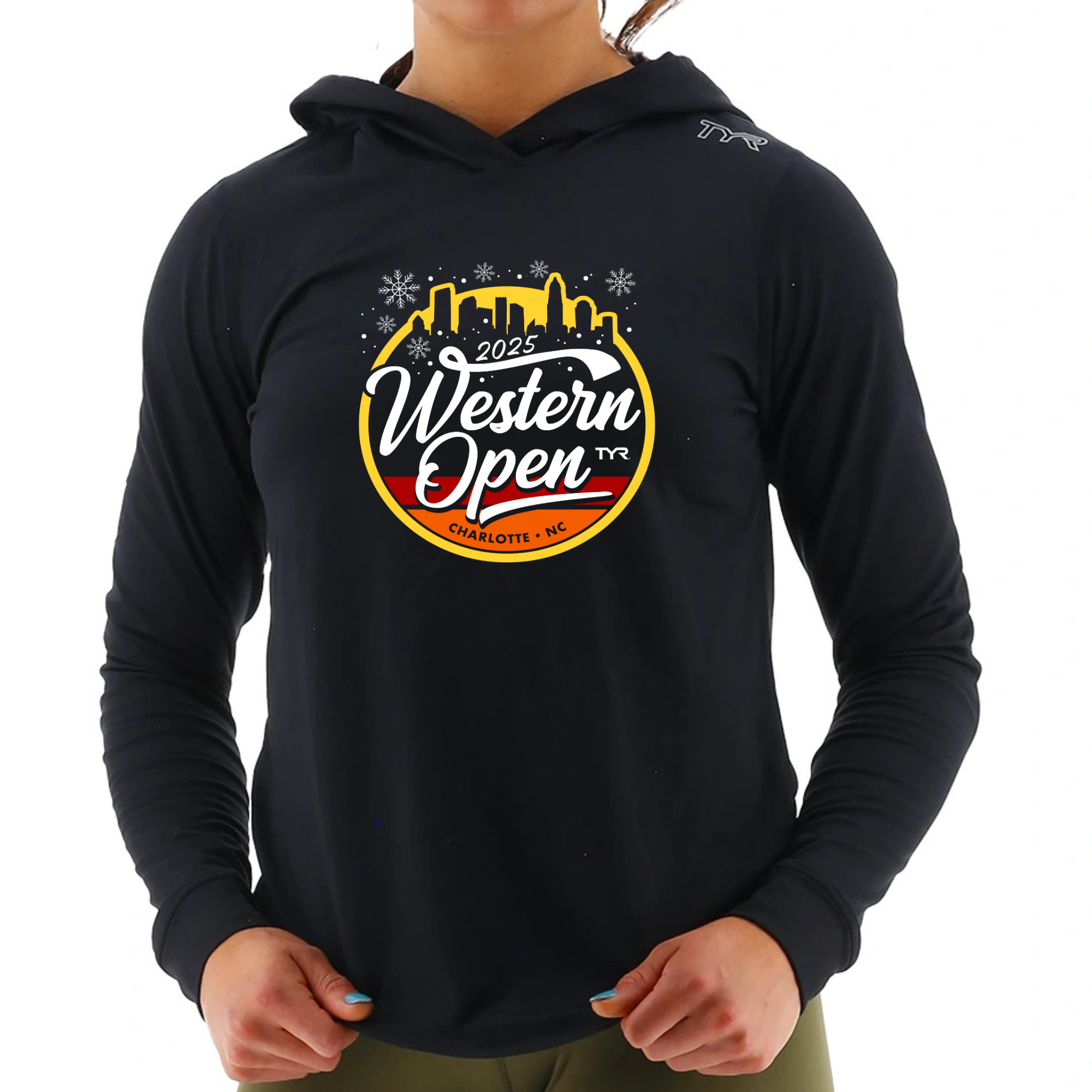 TYR Women's Performance Hoodie (Customized) - Western Open 2025