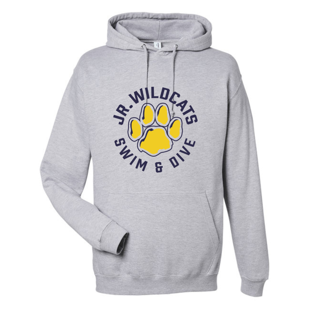 Medium Weight Unisex Hooded Sweatshirt (Customized) - Jr. Wildcats