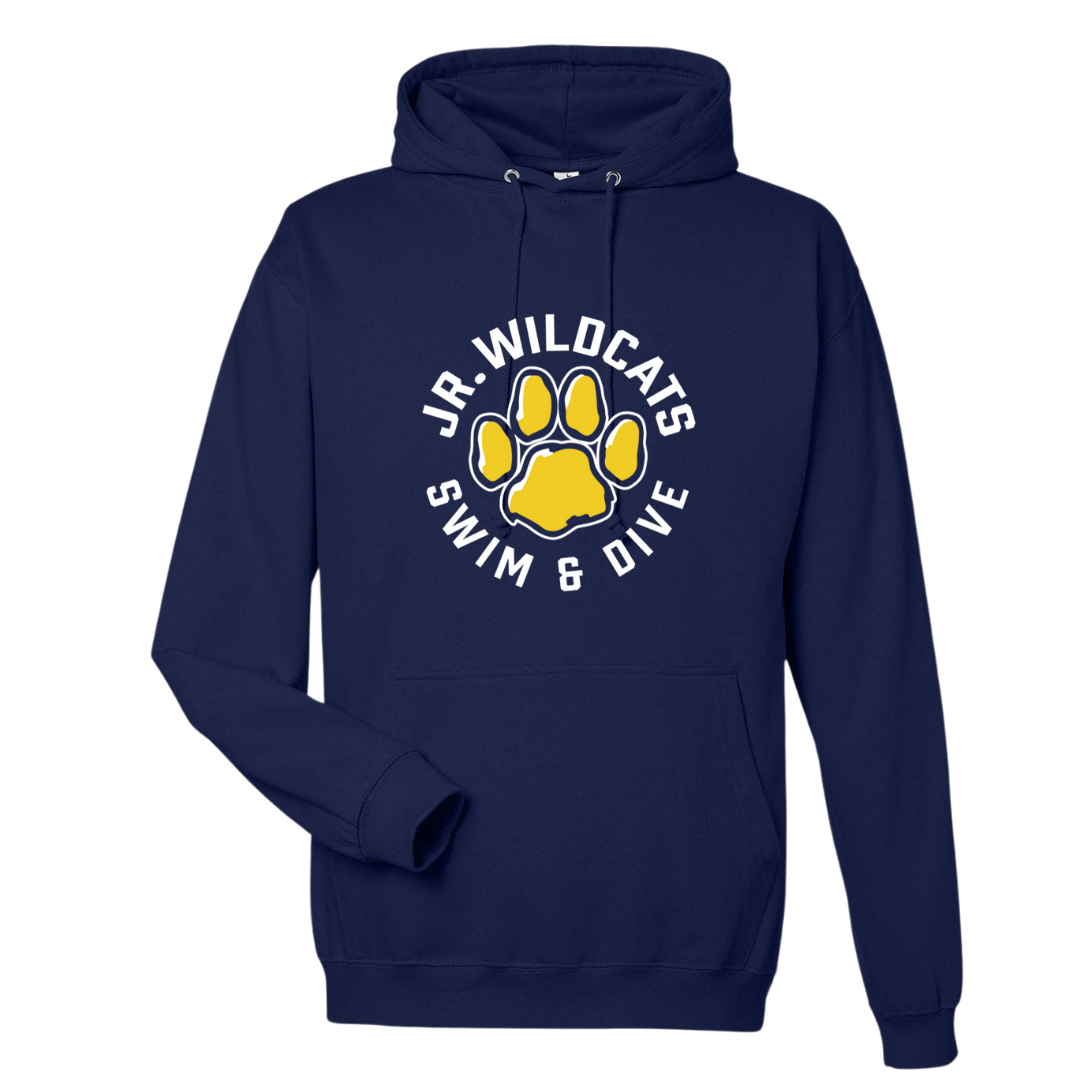 Medium Weight Unisex Hooded Sweatshirt (Customized) - Jr. Wildcats