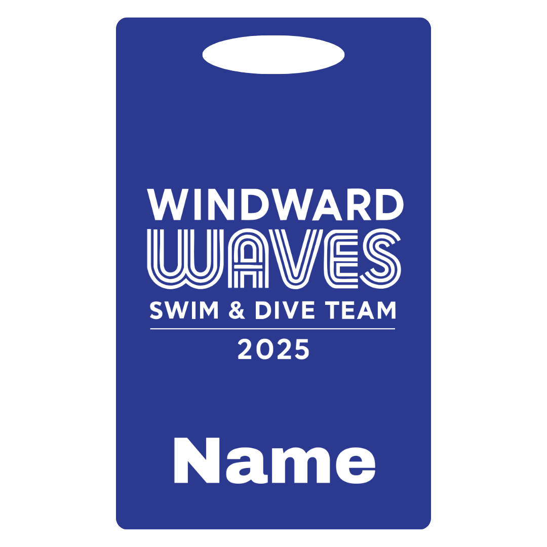 Aluminum Bag Tag (Customized) - Windward