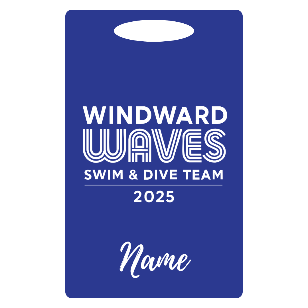 Aluminum Bag Tag (Customized) - Windward