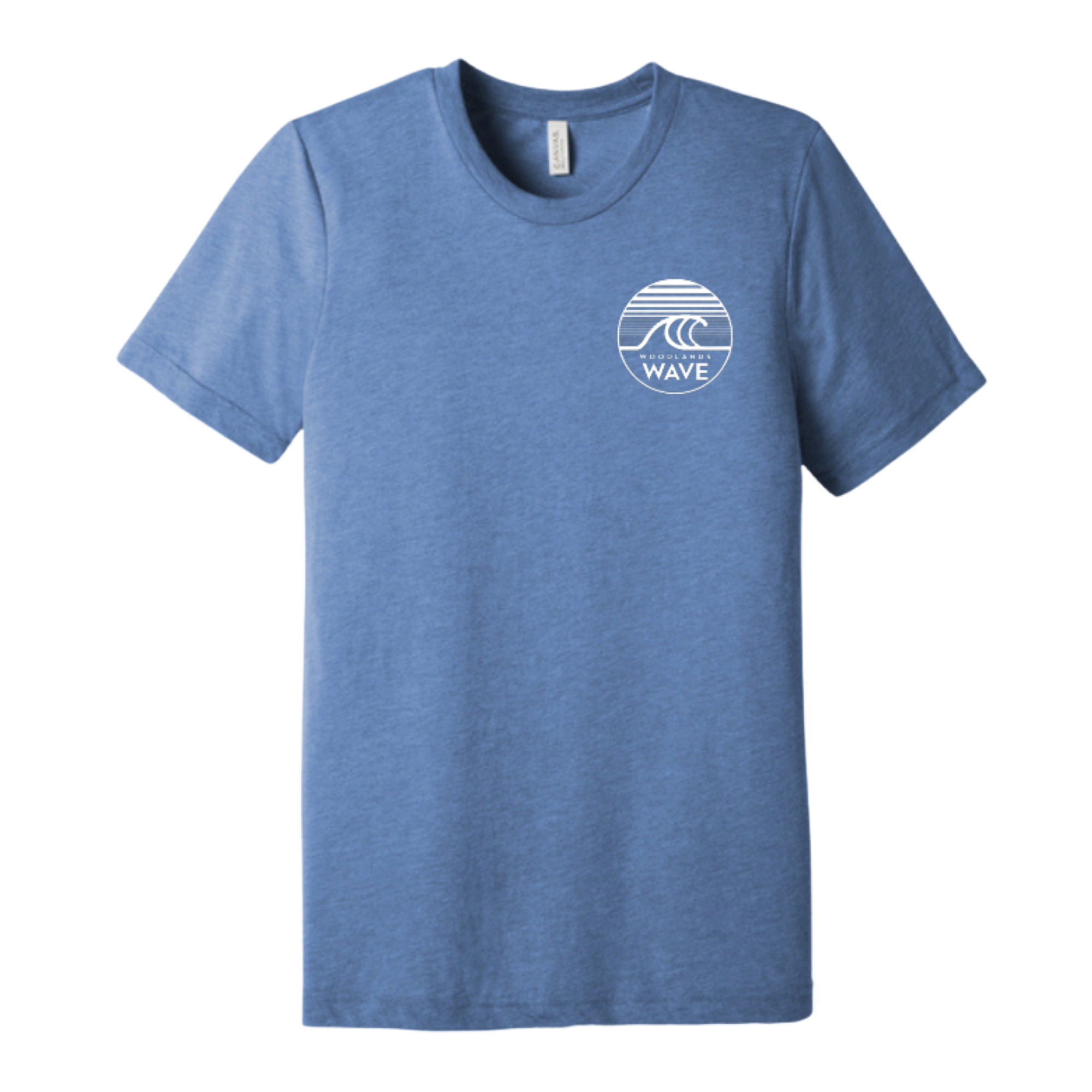 Bella + Canvas Triblend Tee (Customized) - Woodlands Wave Summer Shirt