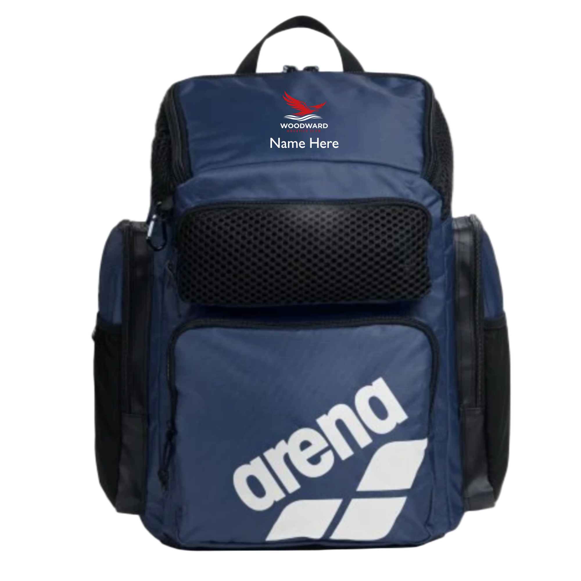 Arena One Go Backpack 45L (Embroiederd) - Woodward Aquatics Club