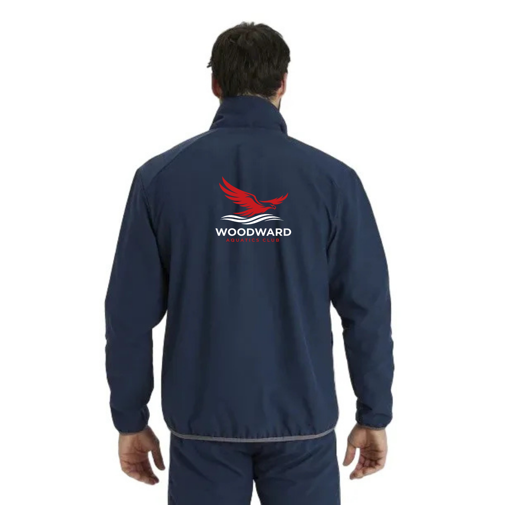 Arena Unisex Team Panel Jacket (Heat Press) - Woodward Aquatics Club