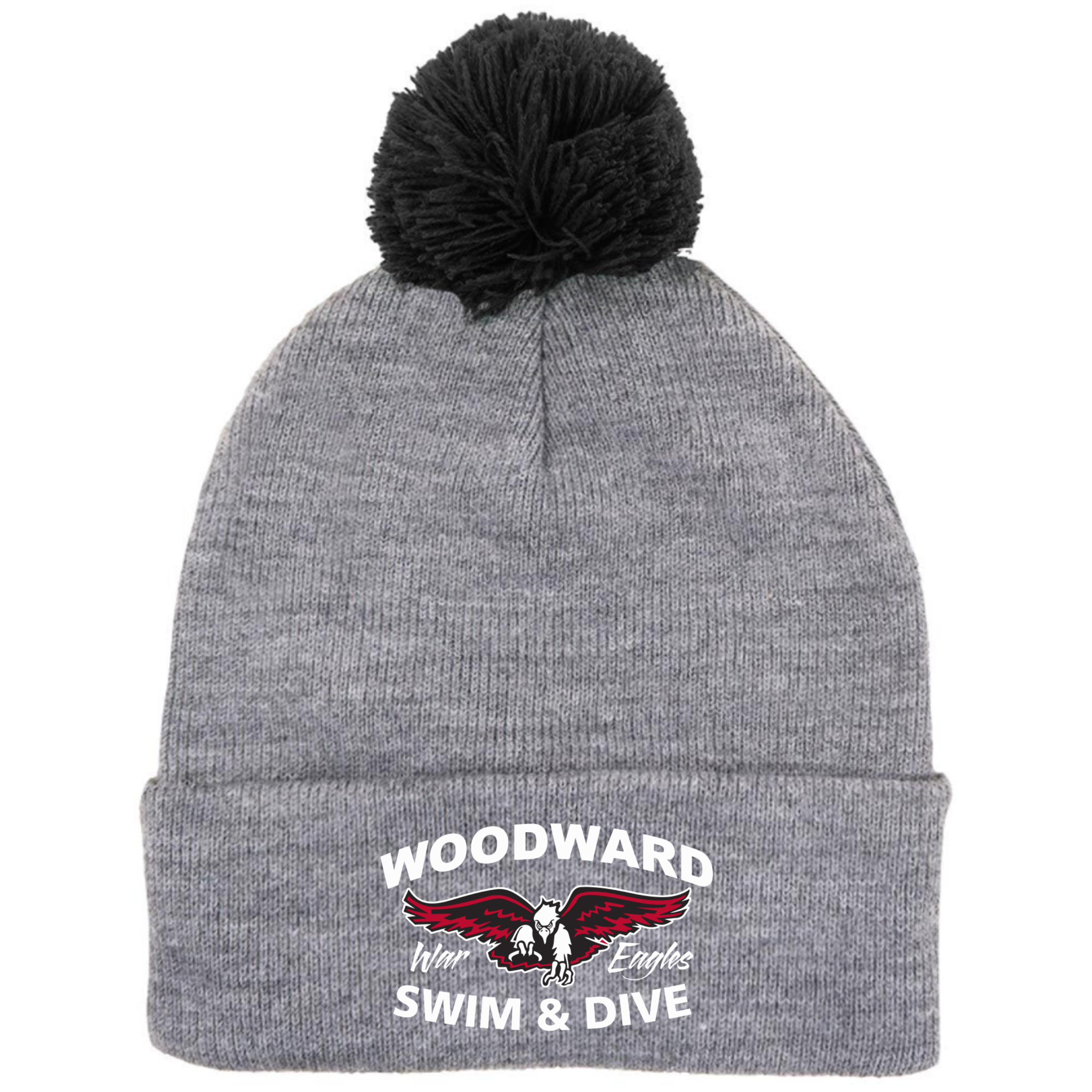 Puff Ball Beanie (Customized) - Woodward