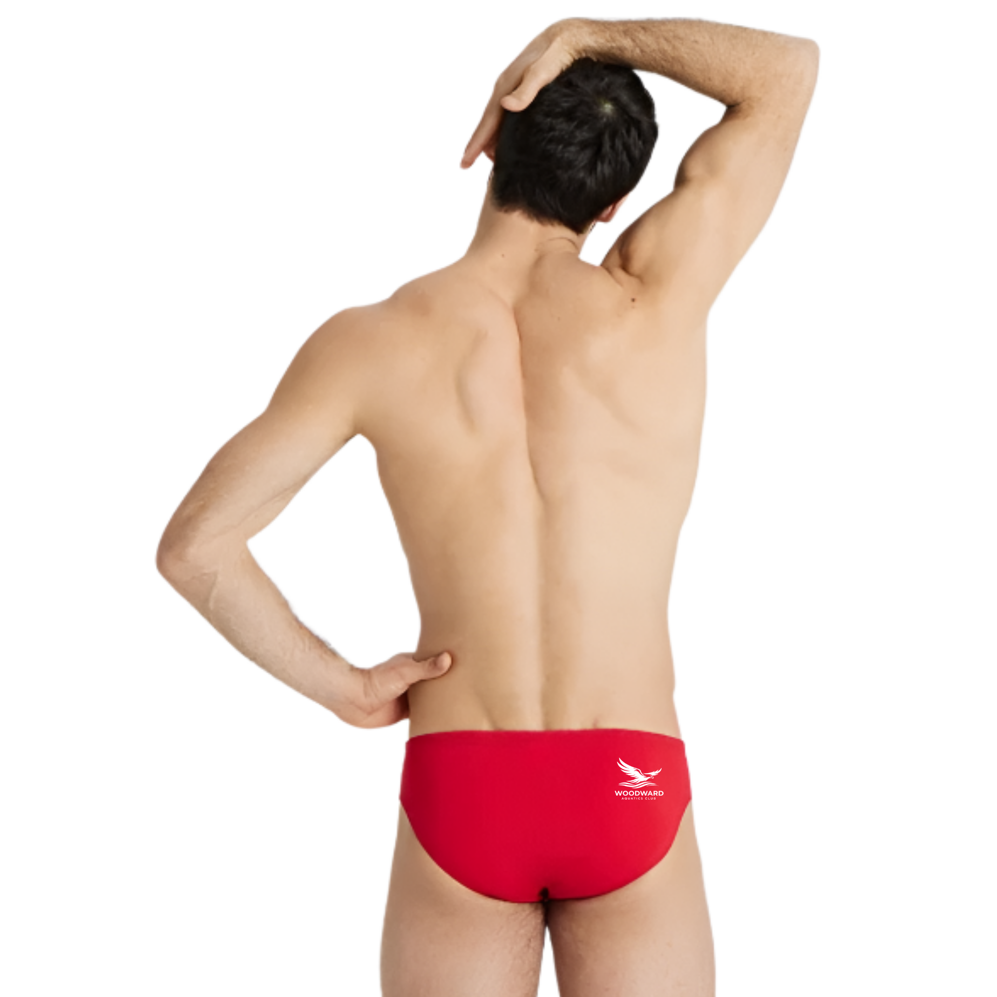 Arena Solid Brief (Heat Press) - Woodward Aquatics Club