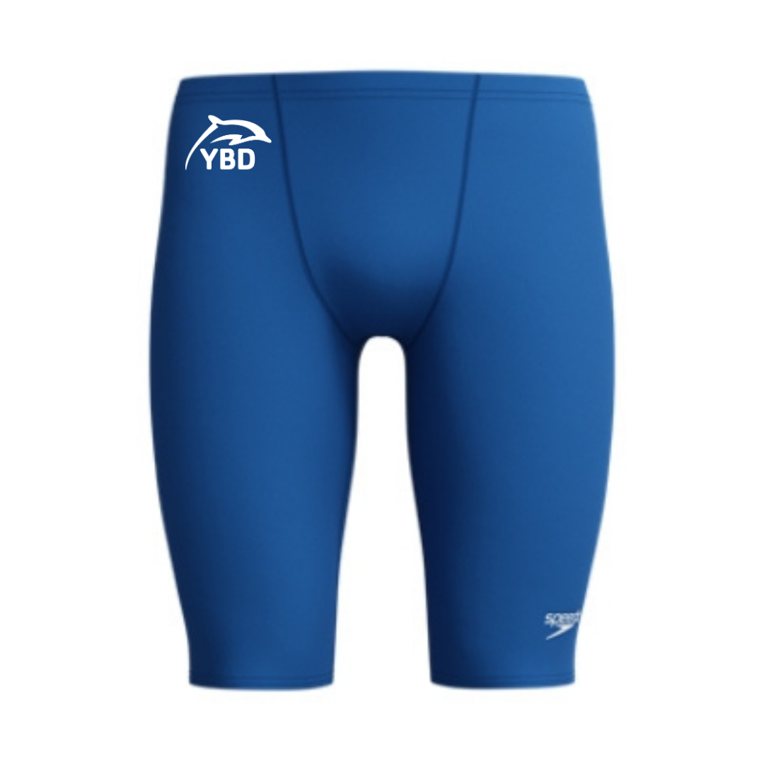 Speedo Endurasoft Solid Jammer (Embroidered) - Y Blue Dolphins