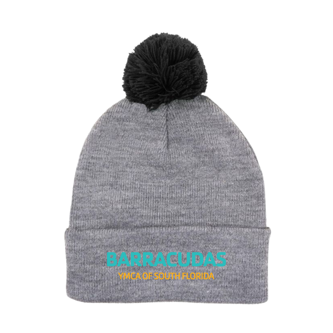 Puff Ball Beanie - Spirit Wear (Customized) - YMCA of South Florida