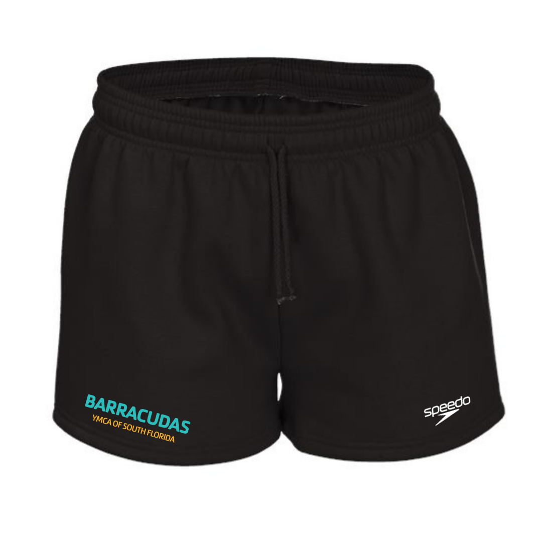 Badger Women's Athletic Fleece Shorts - Team Warmup (Customized) - YMCA of South Florida