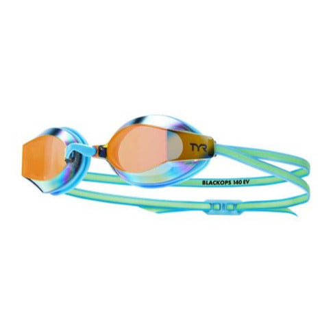 TYR Youth Black Ops 140 EV Mirrored Racing Goggle